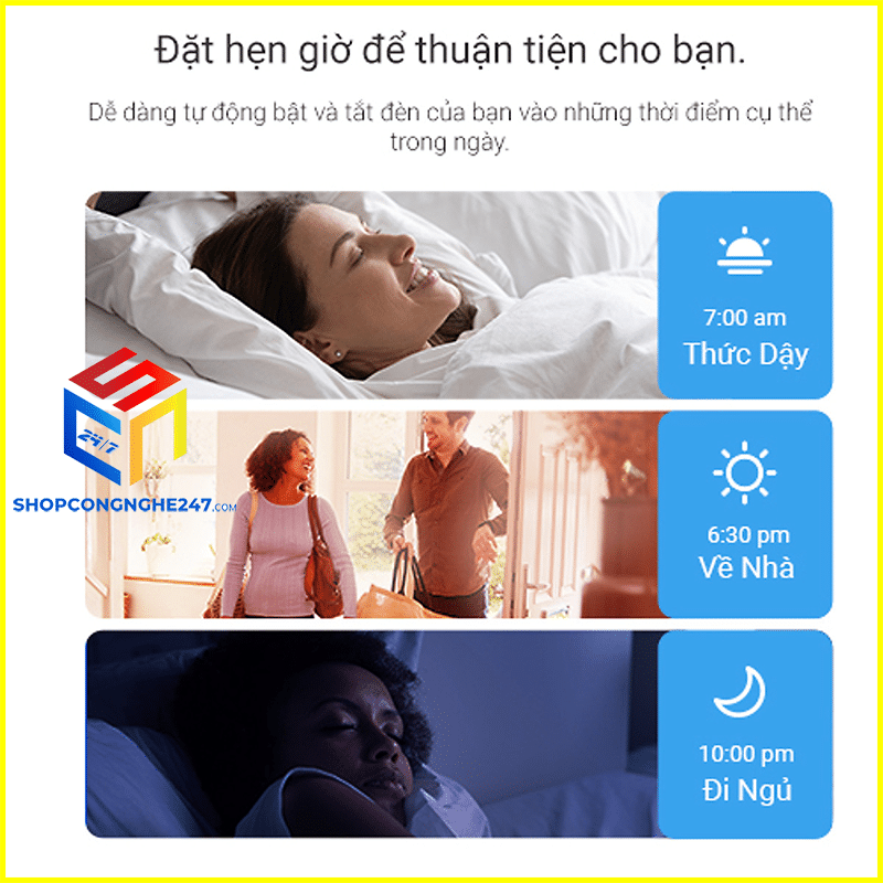 Cách sử dụng đèn thông minh hiệu quả