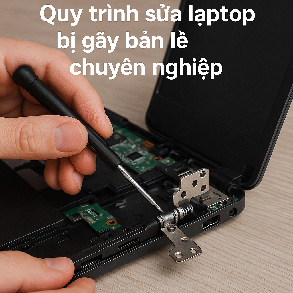 Sửa laptop bị gãy bản lề: Giải pháp khôi phục thiết bị nhanh chóng và tiết kiệm